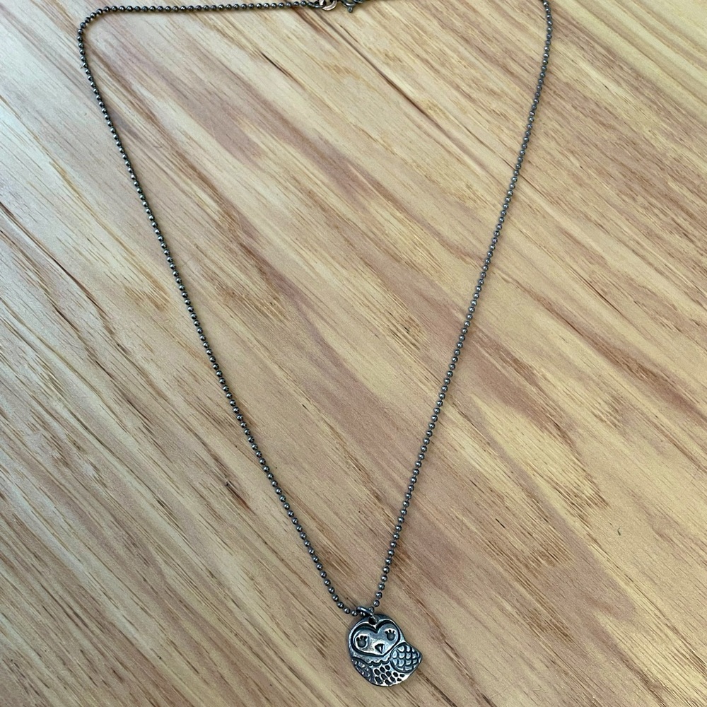 Unbranded owl necklace
